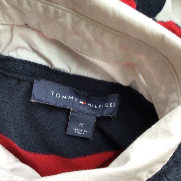 Tommy Hilfiger Collared Long Sleeve Blouse Vintage and Preppy - Picture 6 of 7